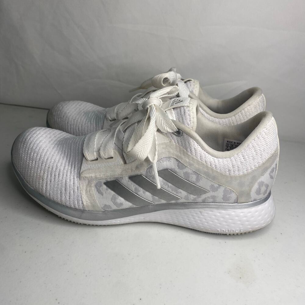 Adidas Edge Lux‎ 4 White Cheetah Sneakers Athletic Walking Shoes Size 7 - Picture 4 of 16